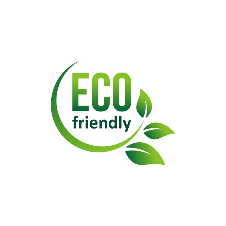 Eco friendly concept logo design