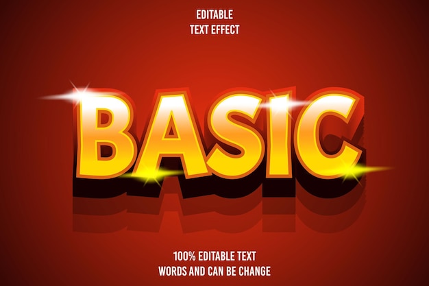 editable text effect 3d emboss_modern style