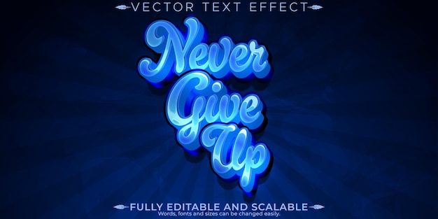 Editable text effect editable modern and poster text style