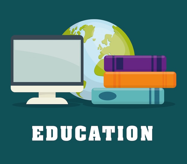 Education and elearning icons