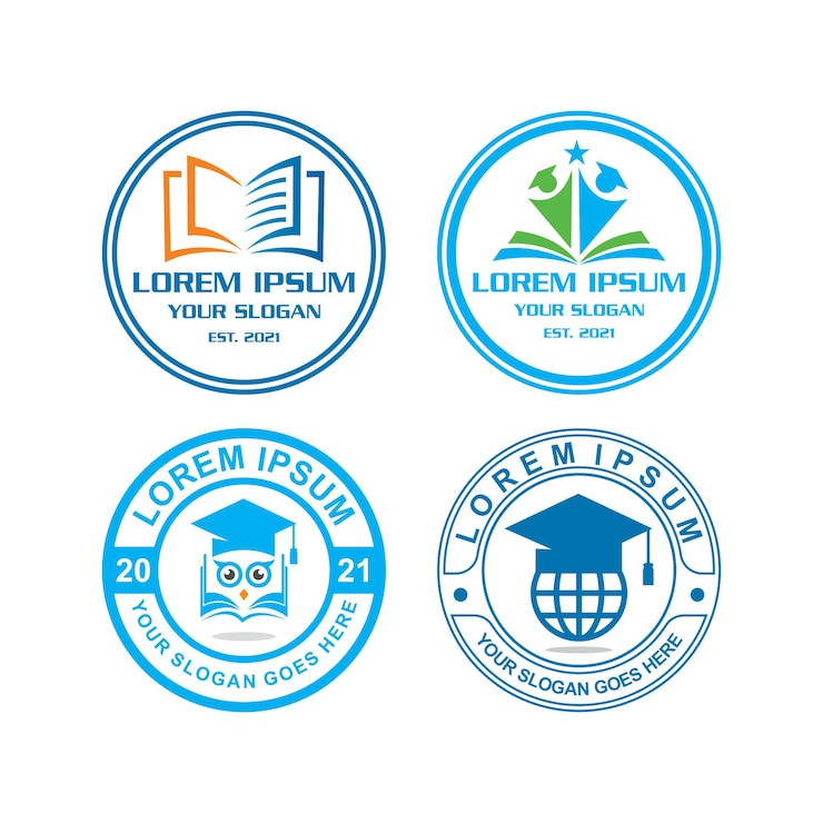 Vector education logo , university logo vector