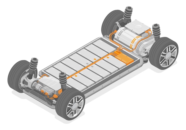 Electric car production manufacturing lithium battery li ion pack modular ev motor parts layout