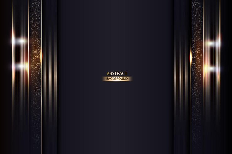 Elegant Abstract Background with Gold Accents