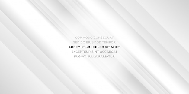 Elegant and minimalist abstract white business background with shiny lines