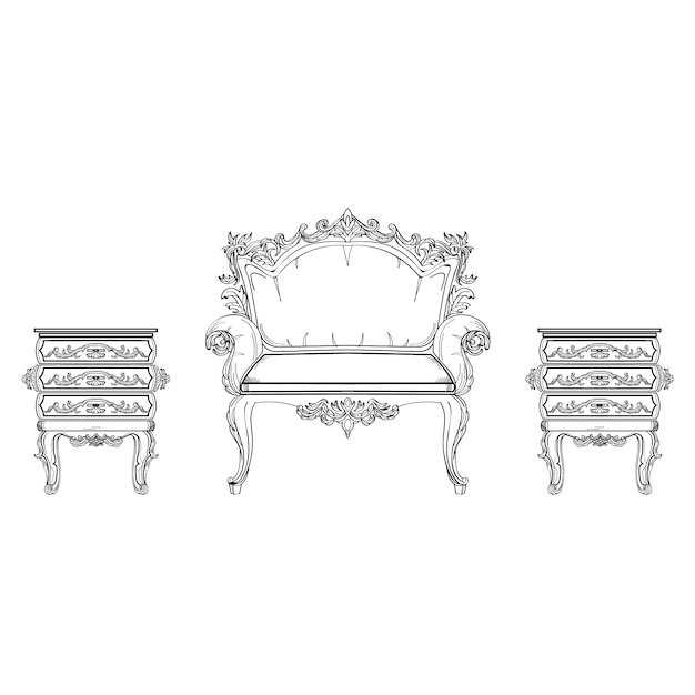 Elegant furniture collection