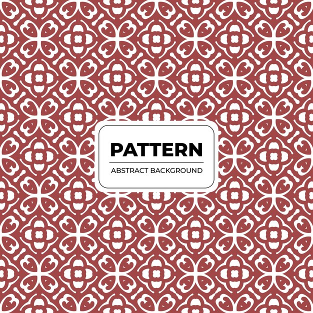 Elegant Maroon and White Geometric Seamless Pattern Abstract Background Design for Textile