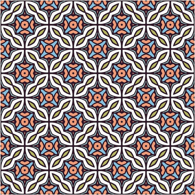 Elegant minimalist ethnic pattern design