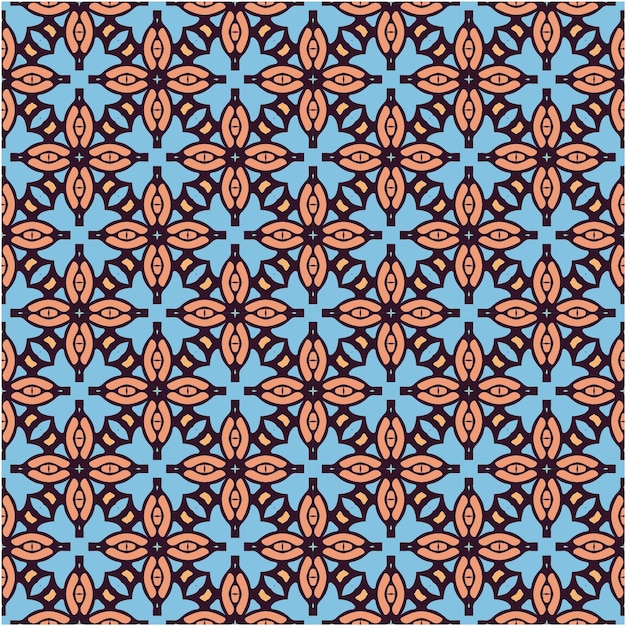 Elegant minimalist ethnic pattern design