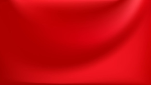 Elegant red gradient light and shadow blurred flowing effect
