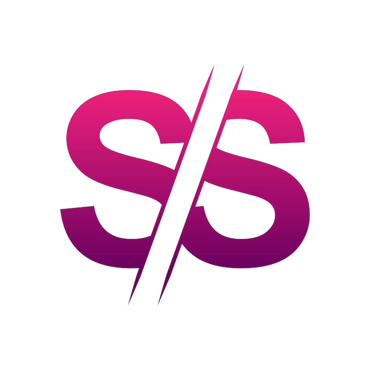 Vector elemen templat desain logo huruf ss logo vektor huruf ss