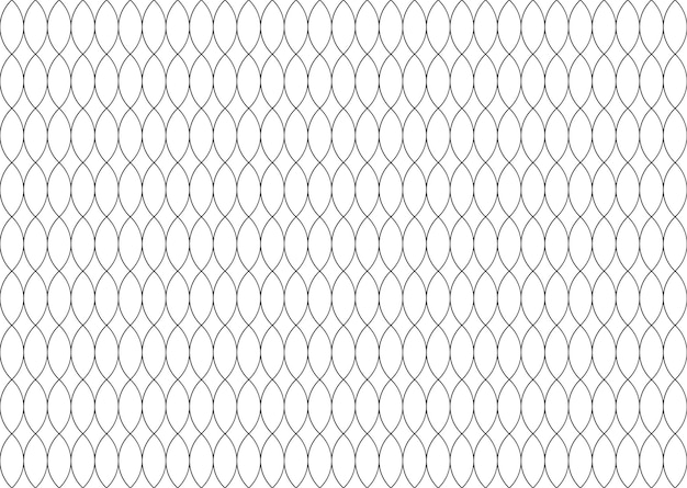 Ellipses Gradient Color Pattern design on White Background