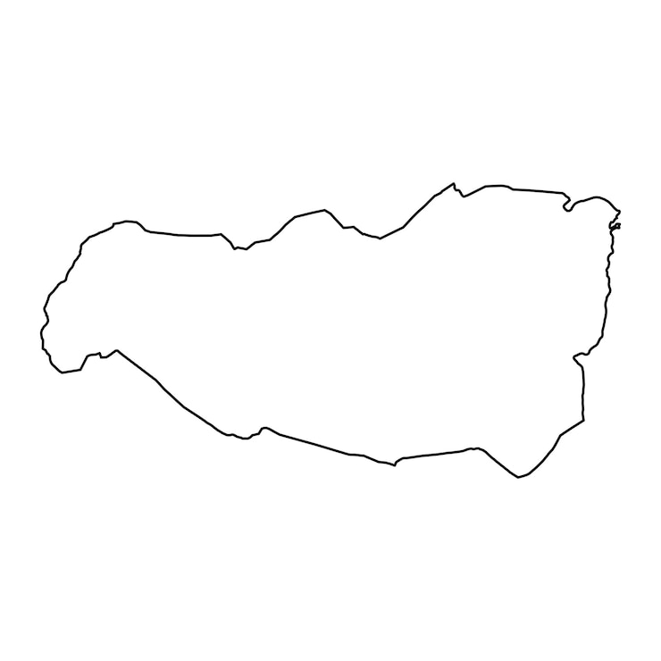 Vector encamp map administrative division of the principality of andorra
