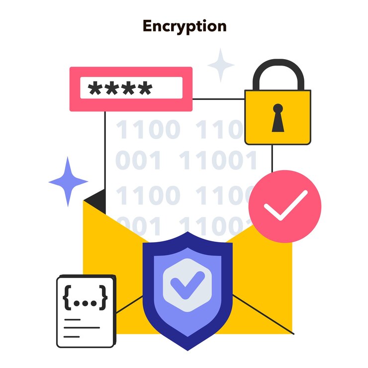 Vector encryption data protection technology scrambling digital information