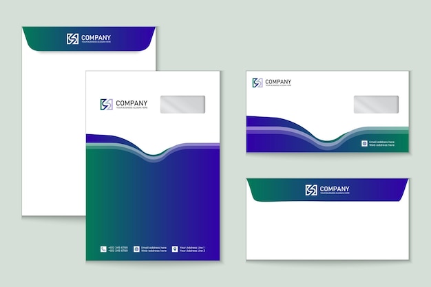 envelope set design for corporate your business
