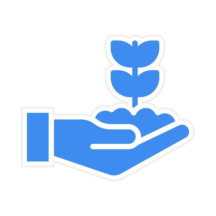 Vector environmental stewardship icon vector image can be used for world environment day