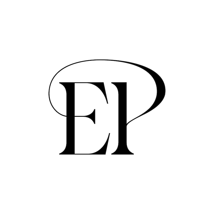Vector ep elegant logo