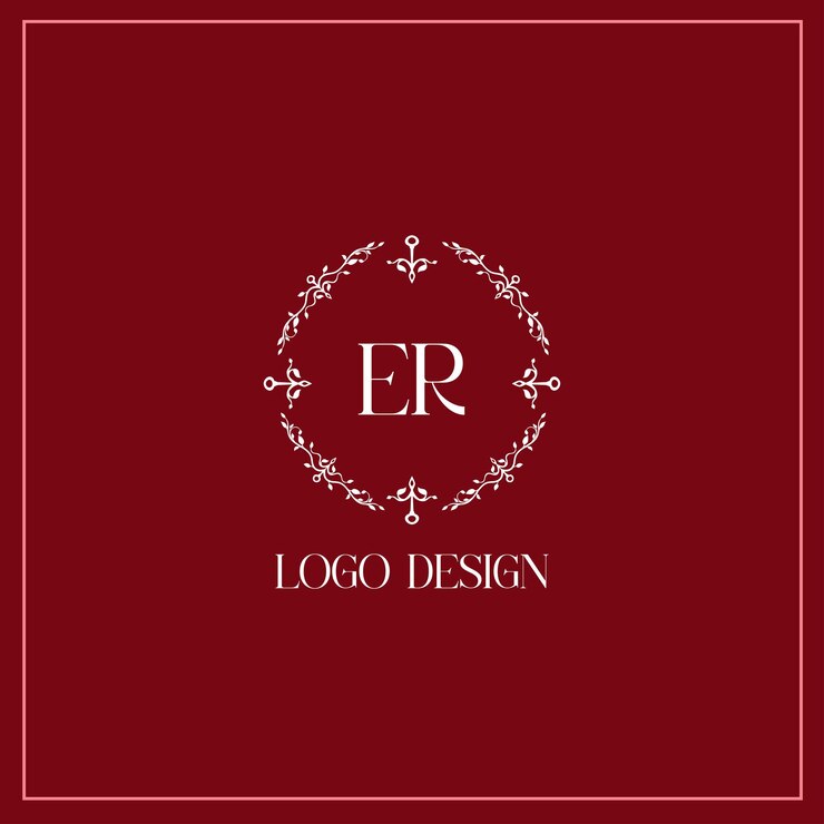 Vector er logo design vector image