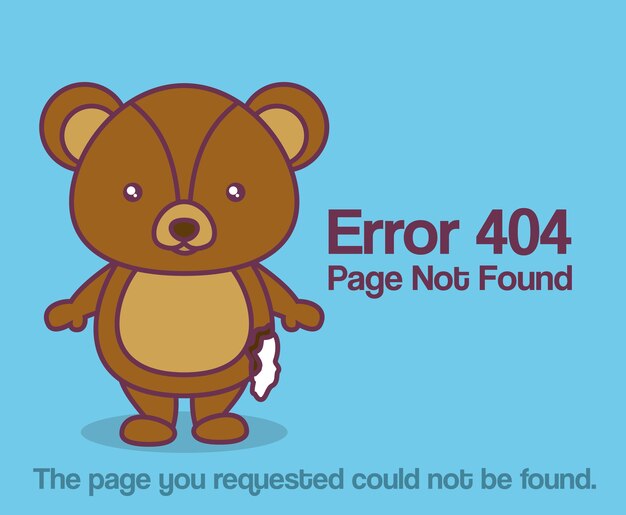 Error 404 Page Not Found