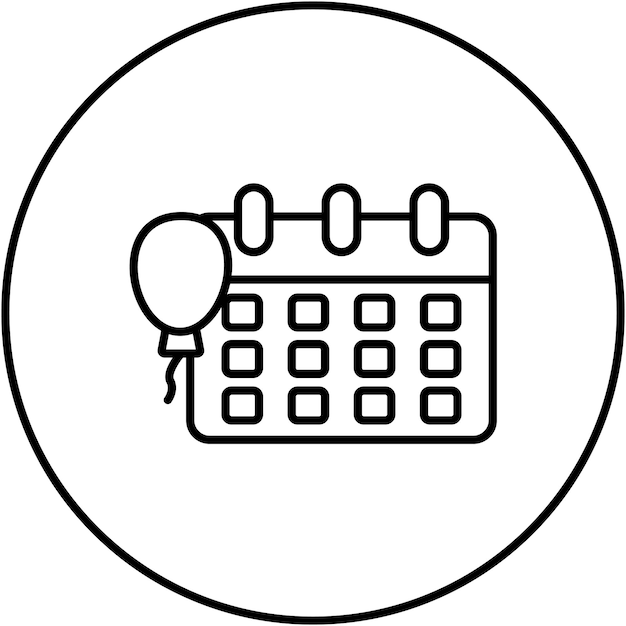 Event icon vector image Can be used for Time and Date