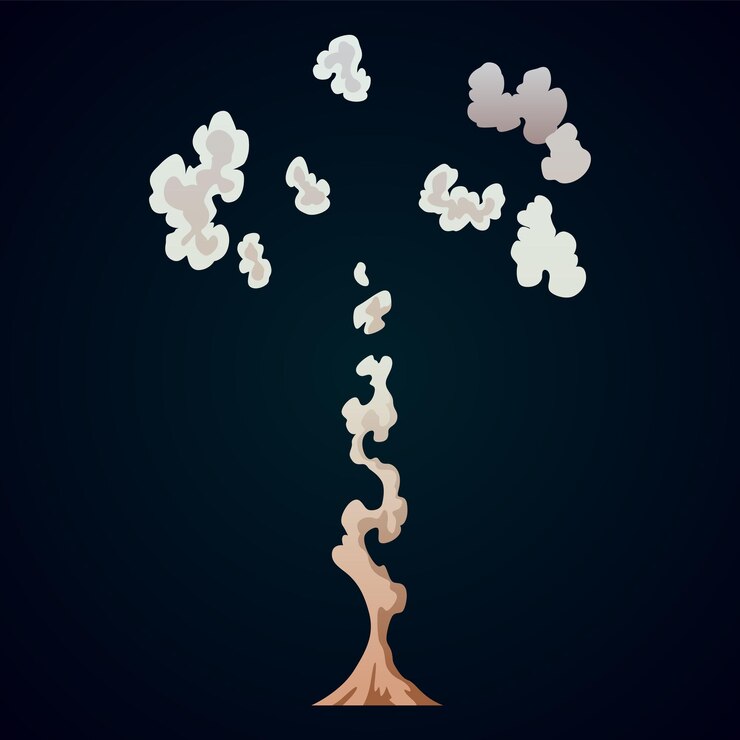Vector explosion animation animation for game of the explosion effect cartoon animation for game exploding