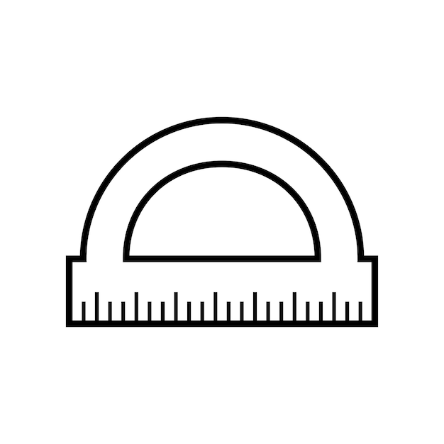 Exquisite Ruler for Distinctive Markings Icon vector template flat