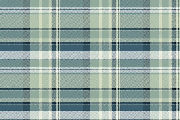 Fabric pattern check of textile seamless tartan with a plaid background vector texture