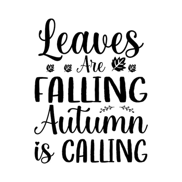 Fall SVG design cutting files