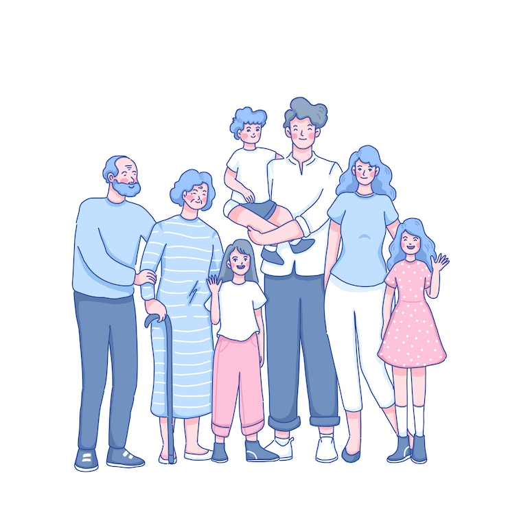 Vector family character
