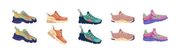 Fashion shoes for sports modern sneakers models