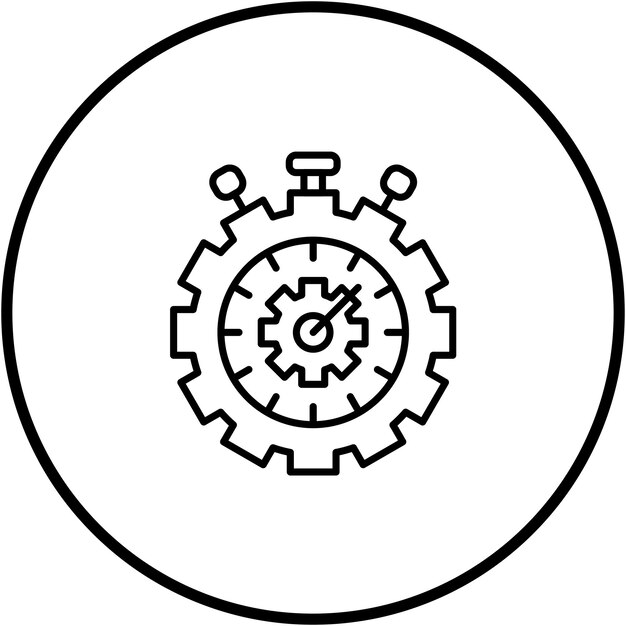fast processing icon vector image can be used for web hosting