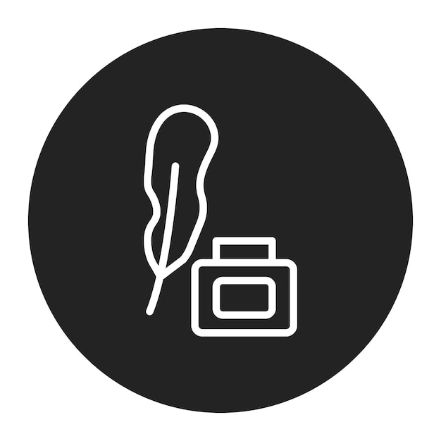 Feather icon vector image Can be used for Mining And Crafting