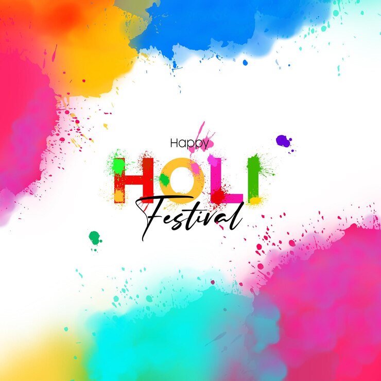 Vector festival happy holi