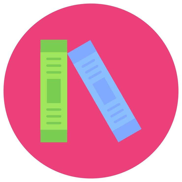 Vector files flat illustration