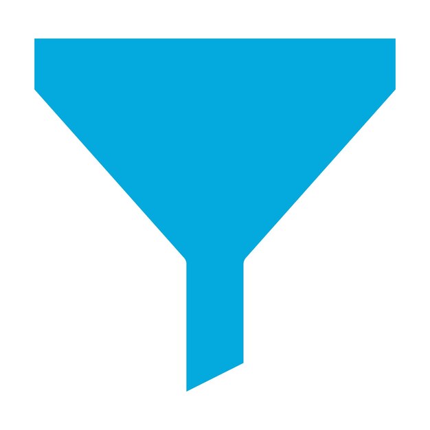 Filte Funnel Duotone Illustration