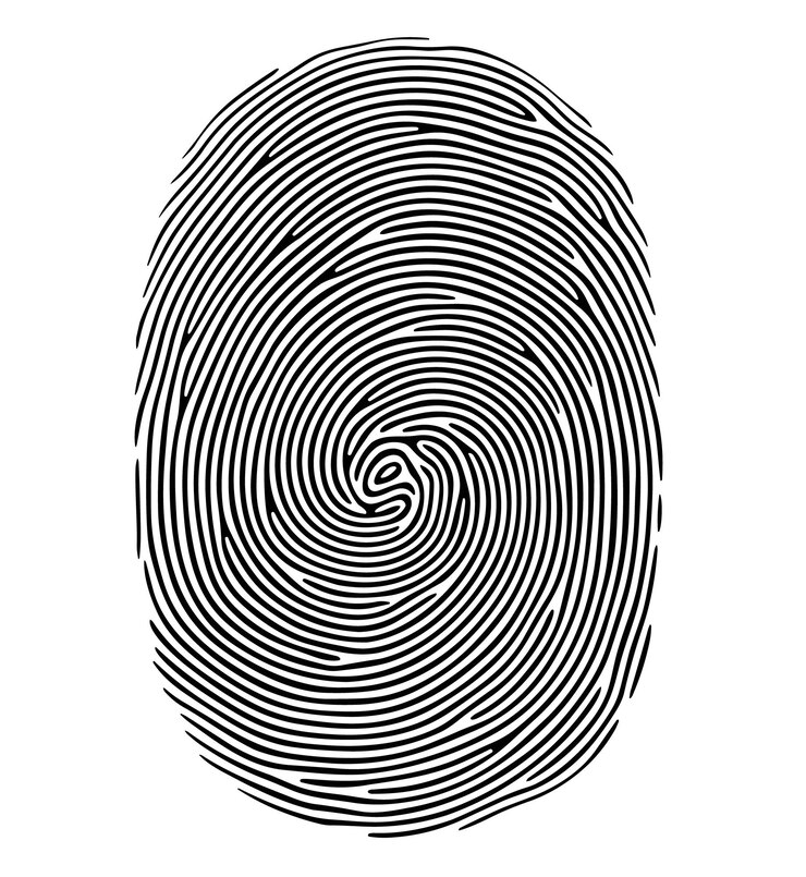 Fingerprint Vector illstration