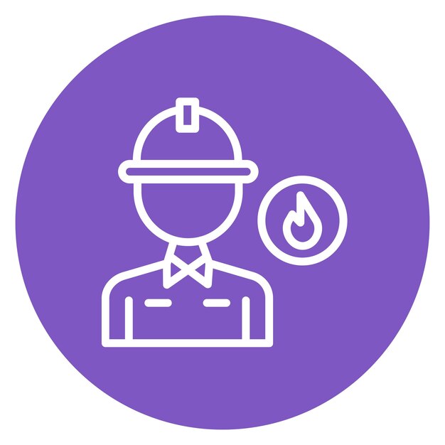 Firefighting Unit icon vector image Can be used for Public Services