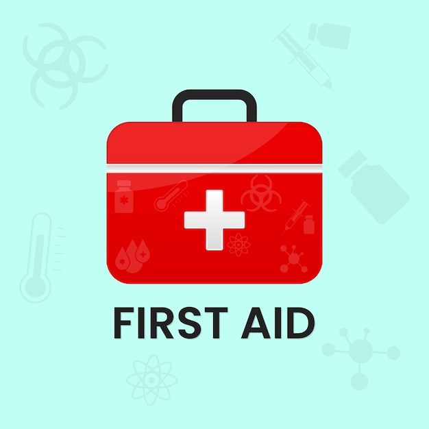 First Aid Kit Illustration