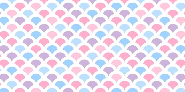 Fish scale pattern background mermaid tail pattern grid for decoration colorful pattern