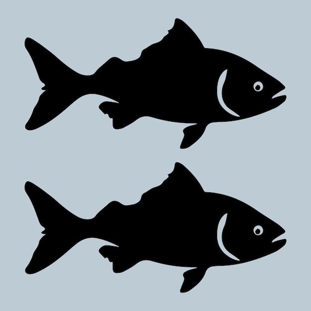 Fish Silhouette Icon