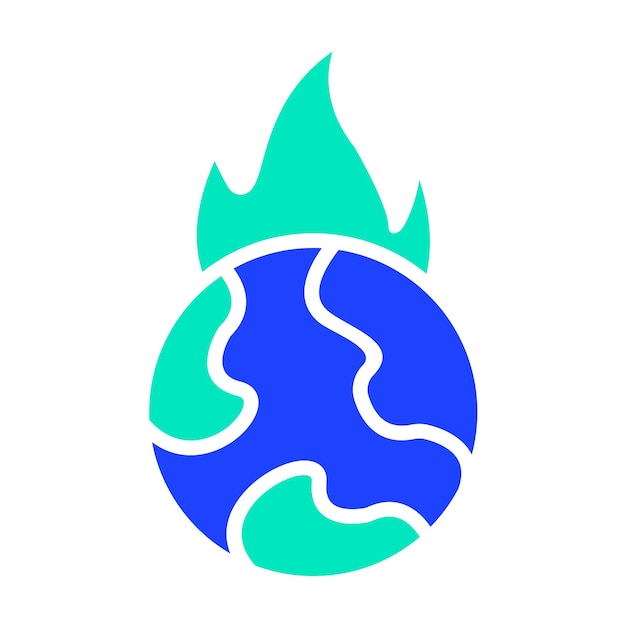 Flame Vector Icon Design Illustration