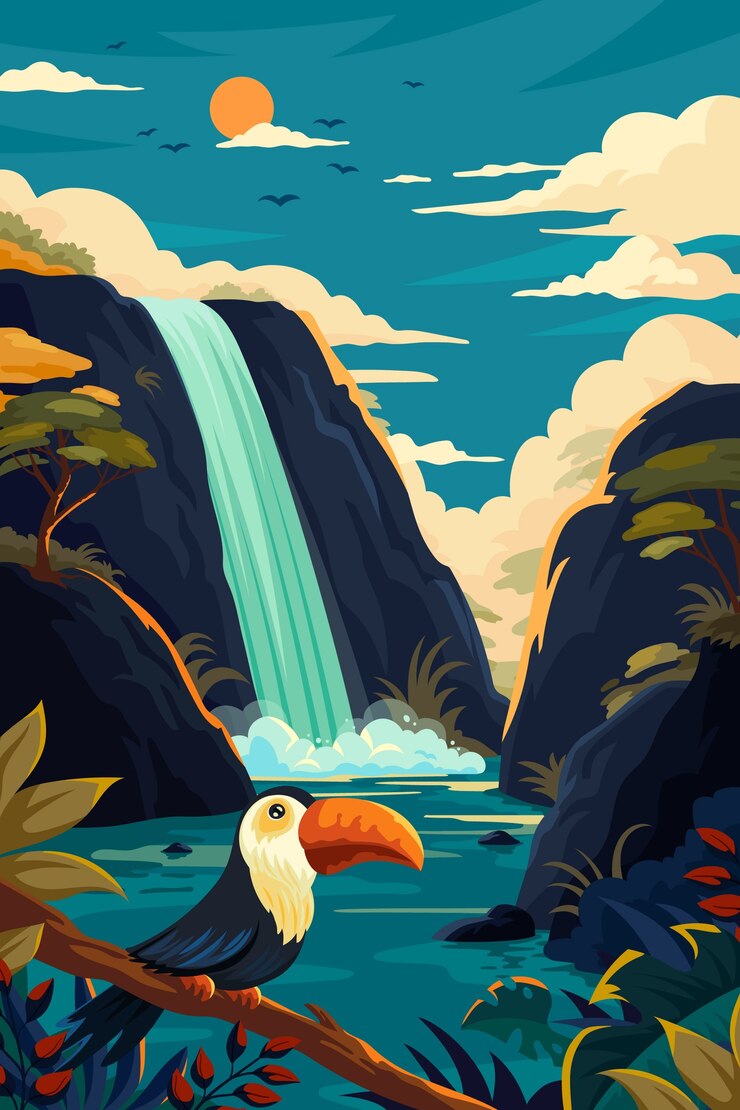 Vector flat argentina illustration