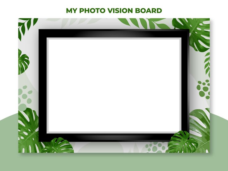 FLAT DESIGN FRAME PHOTO COLLAGE 3