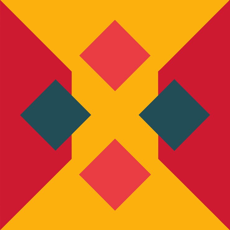 Vector flat design pattern 18
