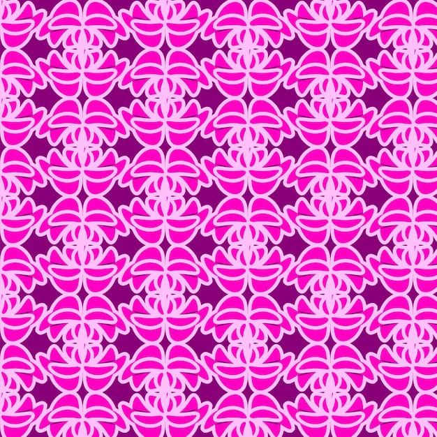 Flat ornamental pattern design abstract texture background