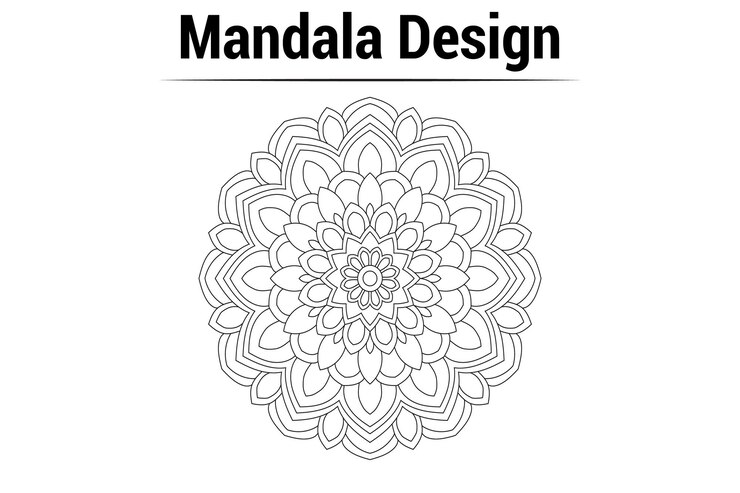 Floral Mandala, Leaf Flower Mandala, Vector Mandala, vector illustration Mandala, tattoo Mandala, Me