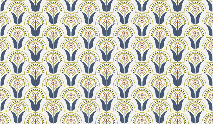 Floral multicolors pattern