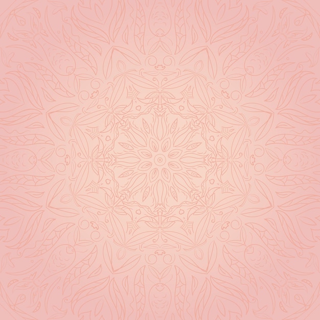Floral ornament vector illustration