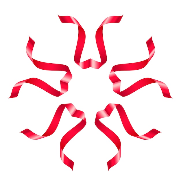 Flowers ribbon