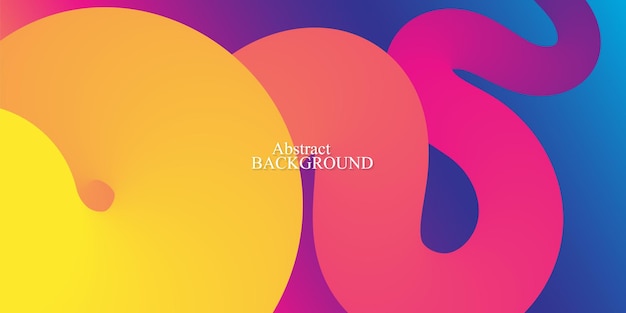fluid background liquid color abstract colorful gradient vector