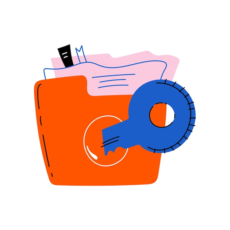 Vector folder aman